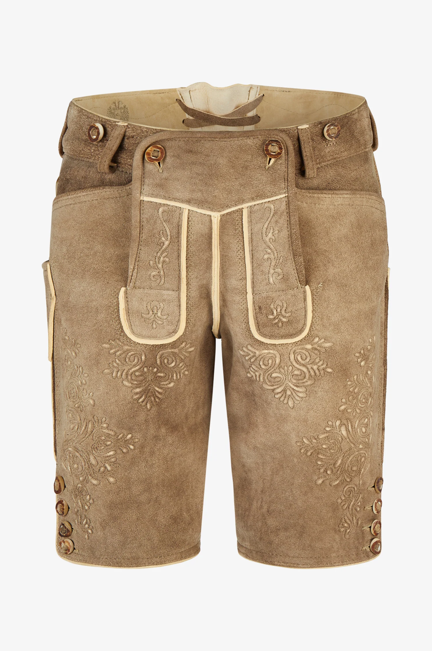 Hirschlederhose Noah in Tabacco - Image 3