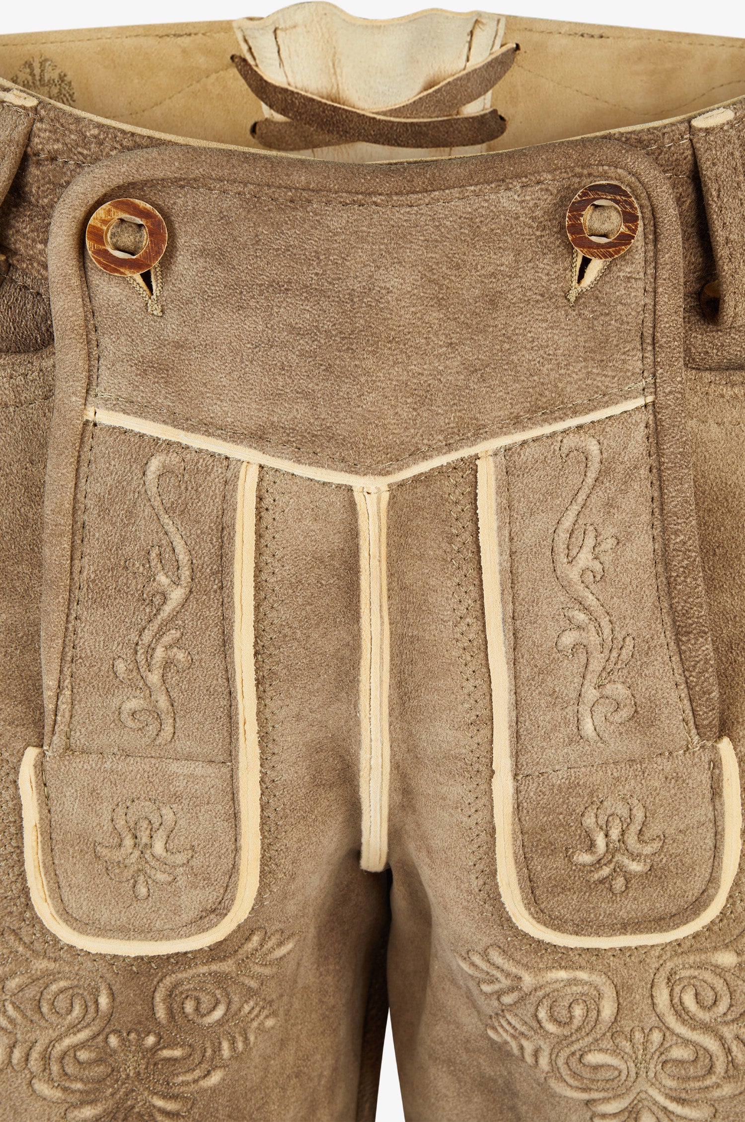 Hirschlederhose Noah in Tabacco - Image 5