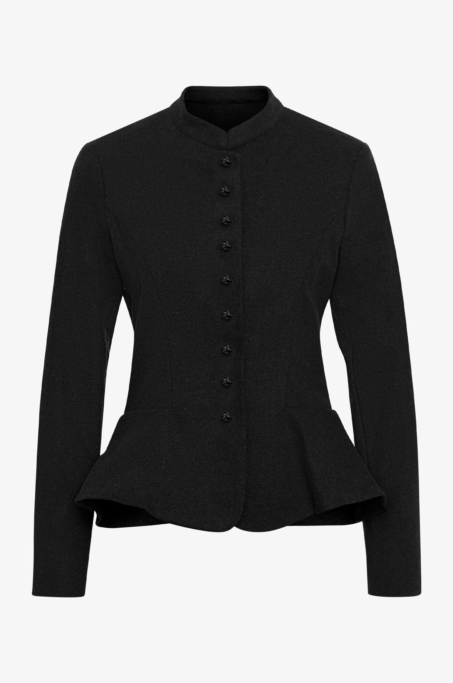 Trachtenjacke Ann-Kathrin in Schwarz