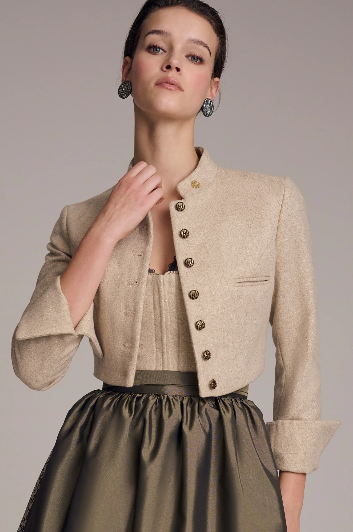 Trachtenjacke Christa in Gold - Image 2