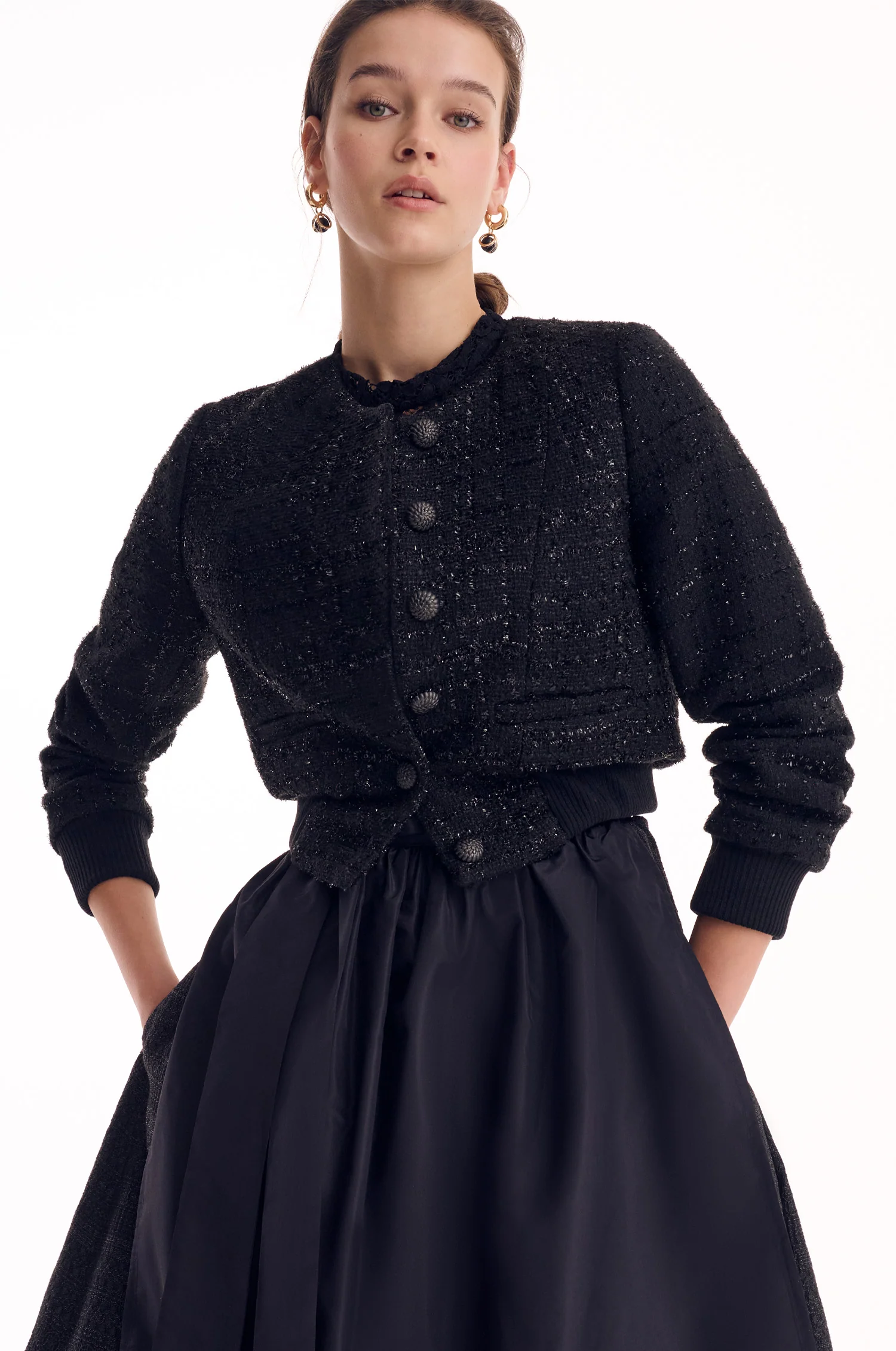 Trachtenjacke Luna in Schwarz - Image 3