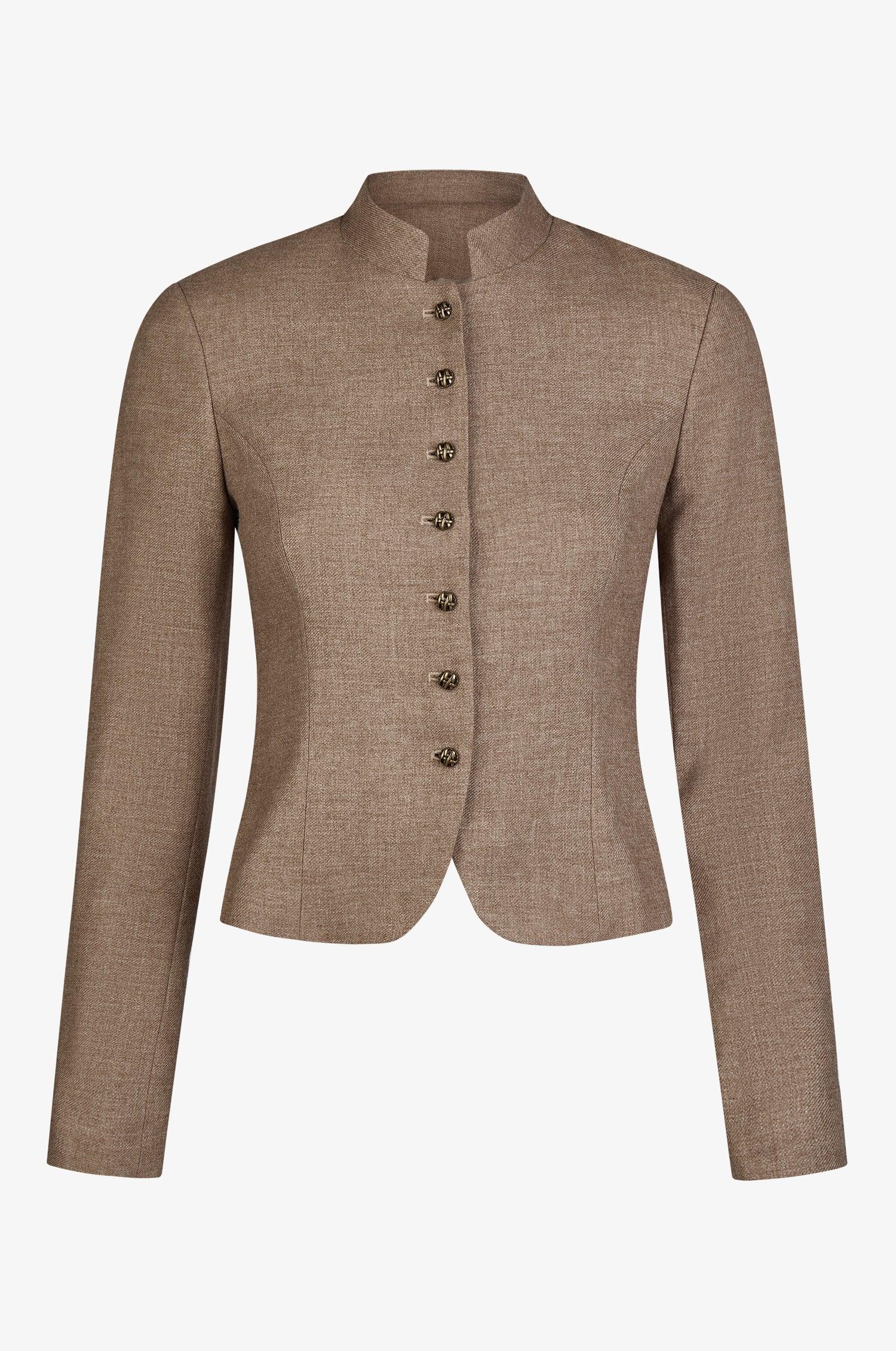 Trachtenjacke Valentina in Nougat