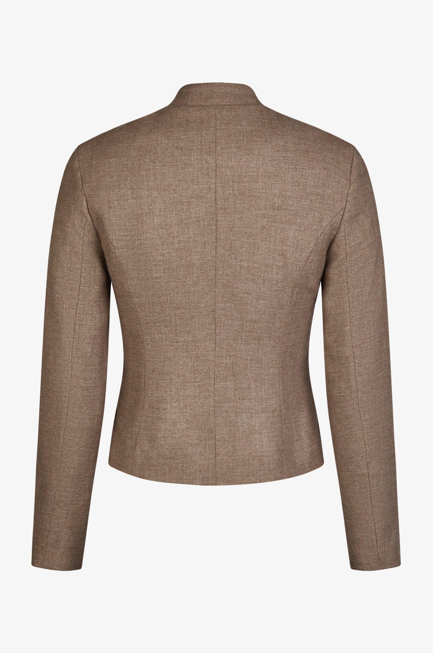 Trachtenjacke Valentina in Nougat - Image 2