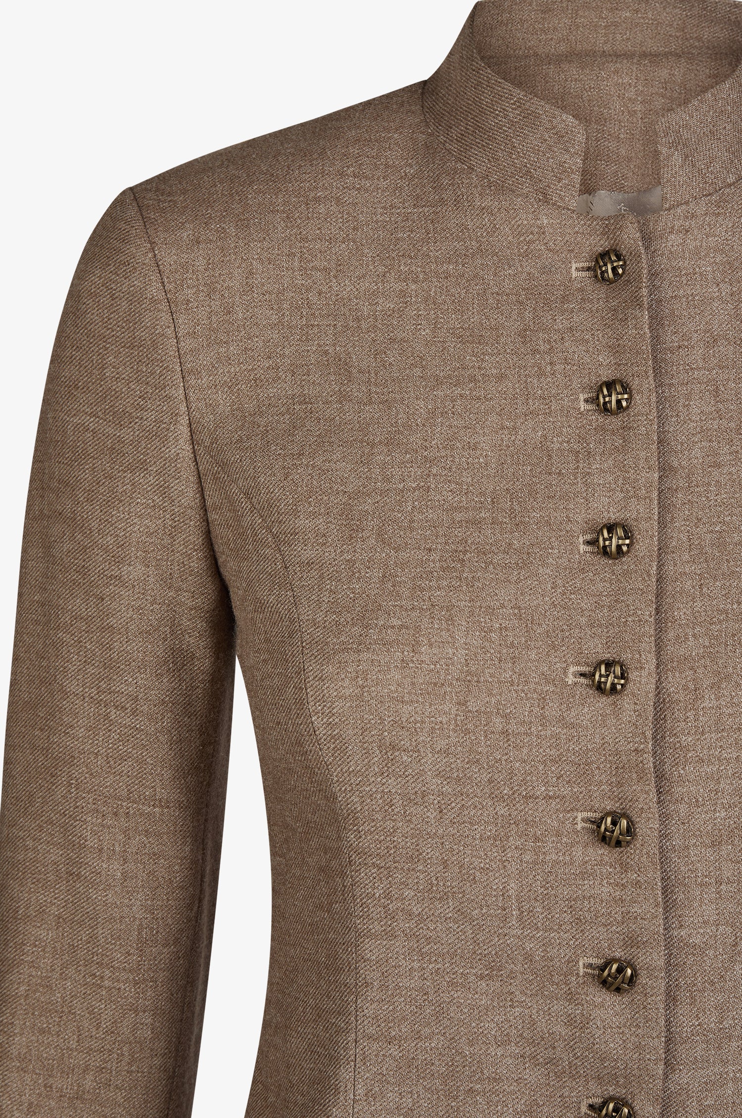 Trachtenjacke Valentina in Nougat - Image 3