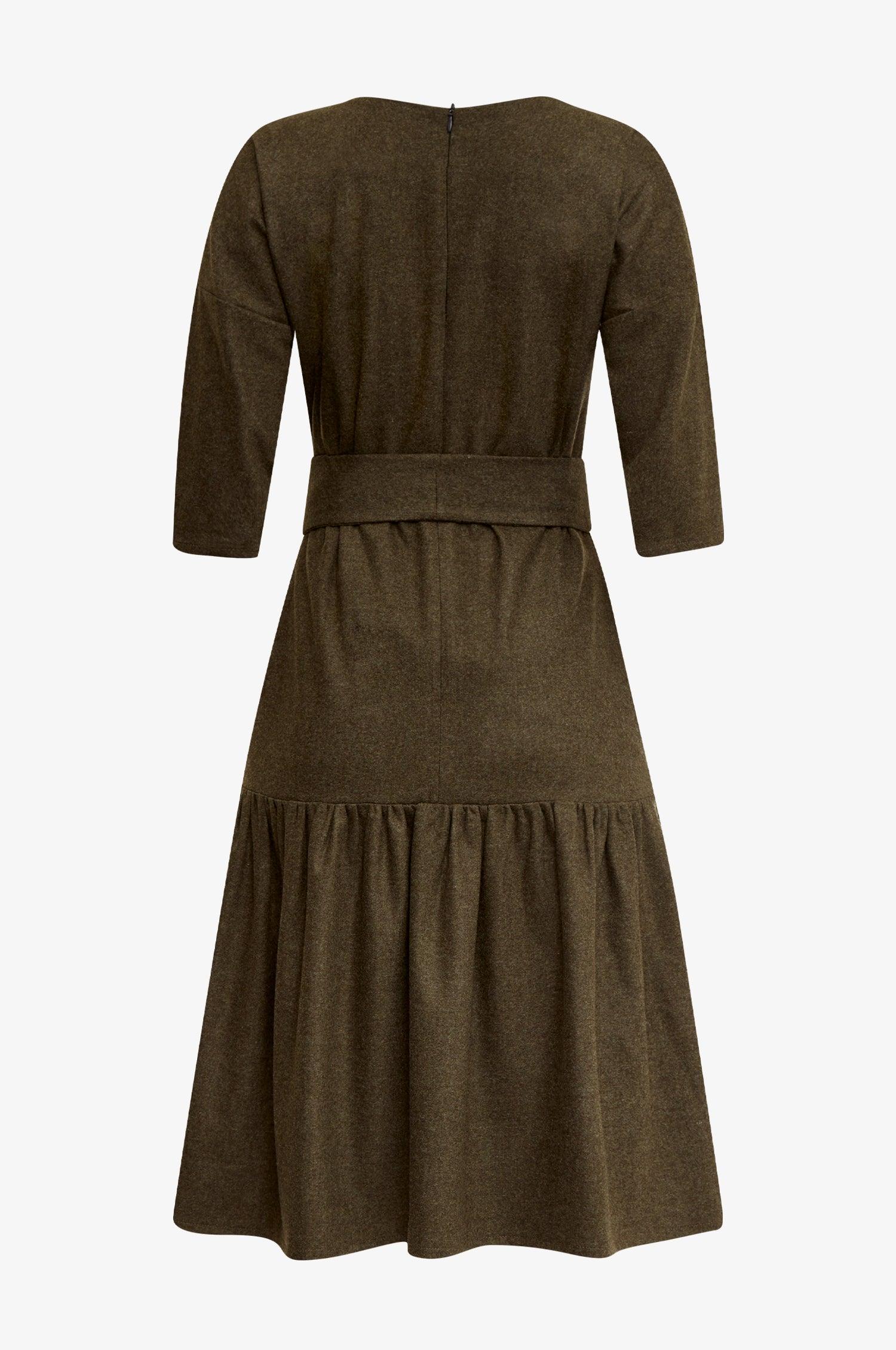 Kleid Isabella in Loden - Image 4