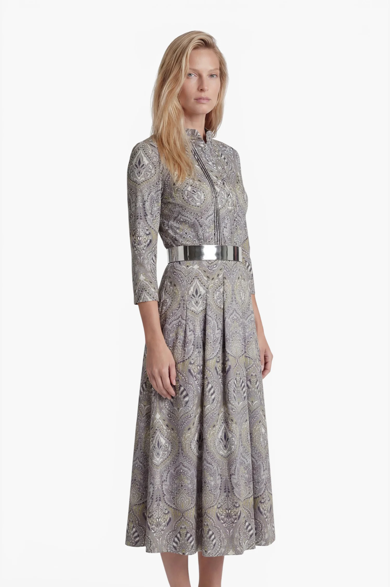 Kleid Odelia in Taubenblau - Image 2