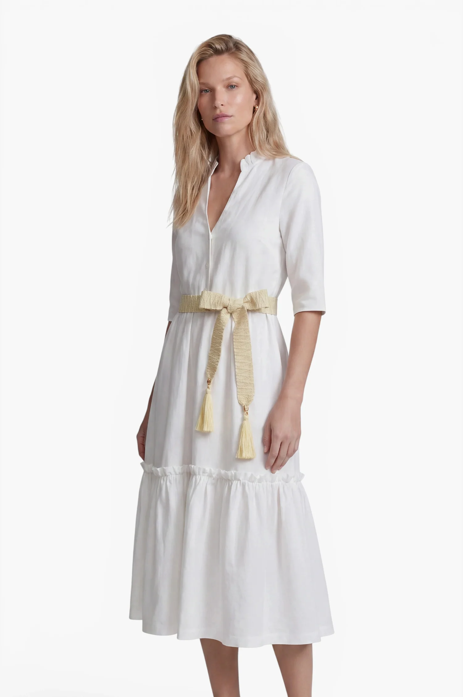 Kleid Sue in Weiß - Image 2