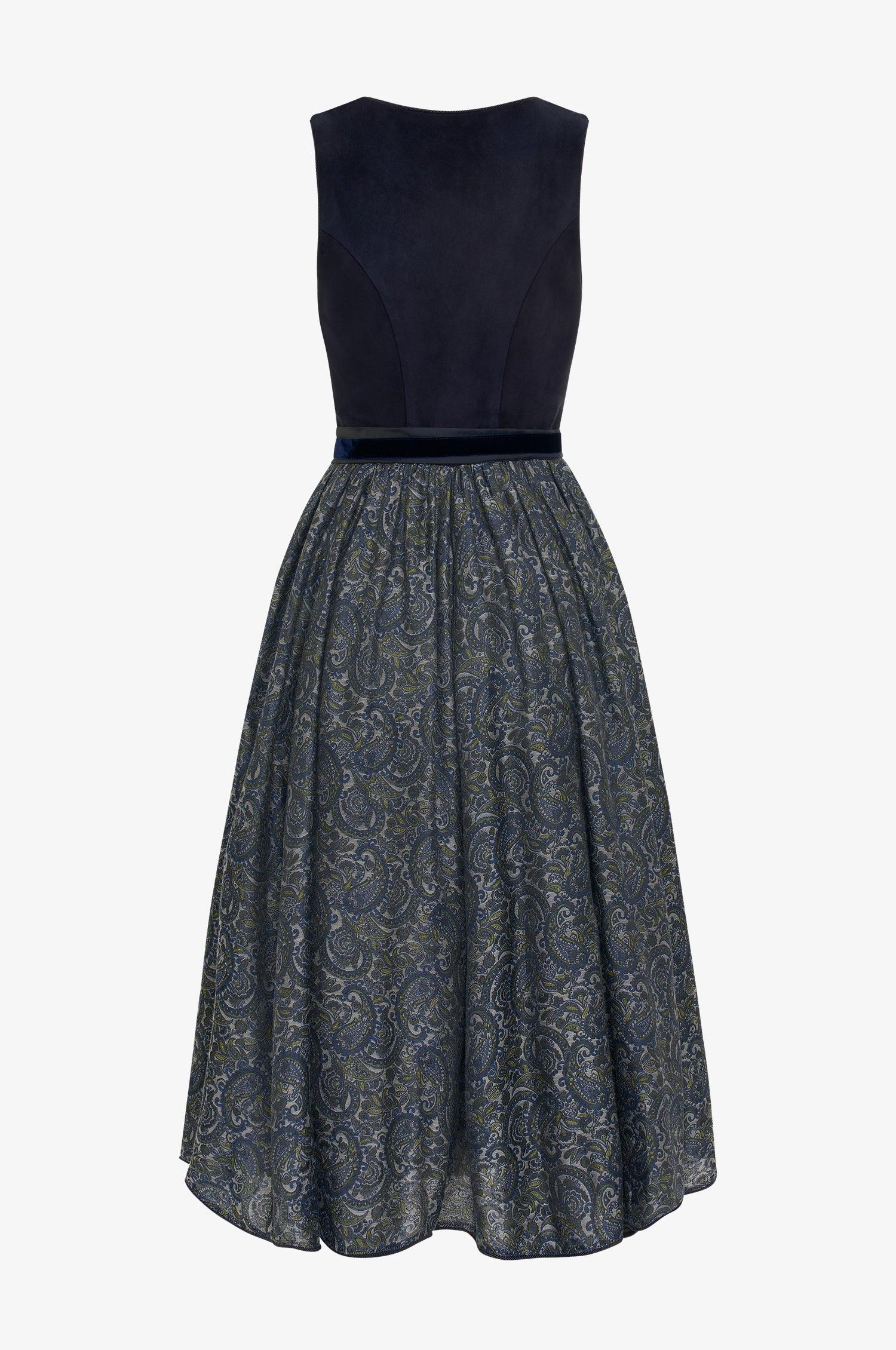 Lederdirndl Maliano in Nachtblau - Image 4