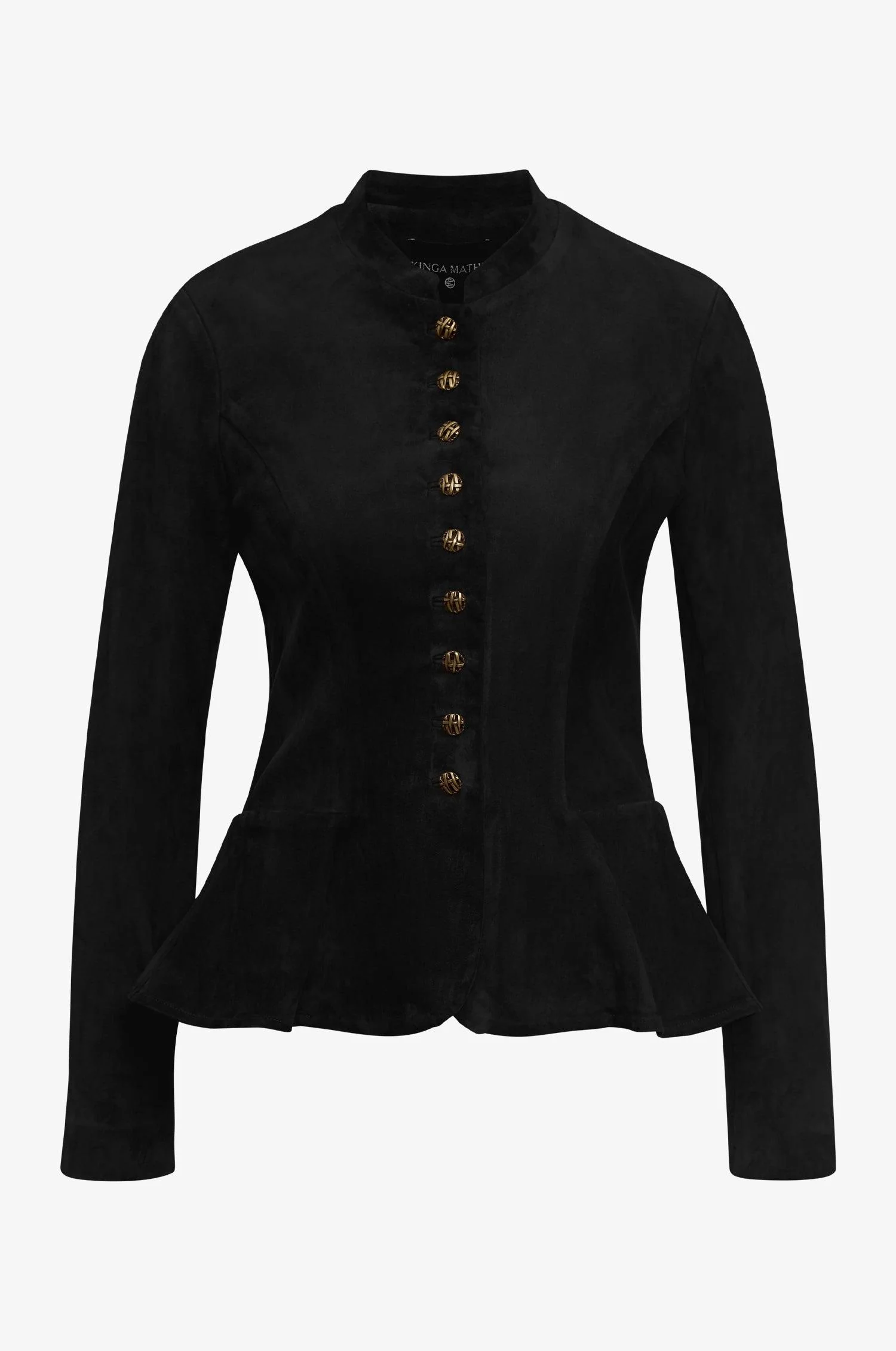 Lederjacke Ann-Kathrin in Schwarz