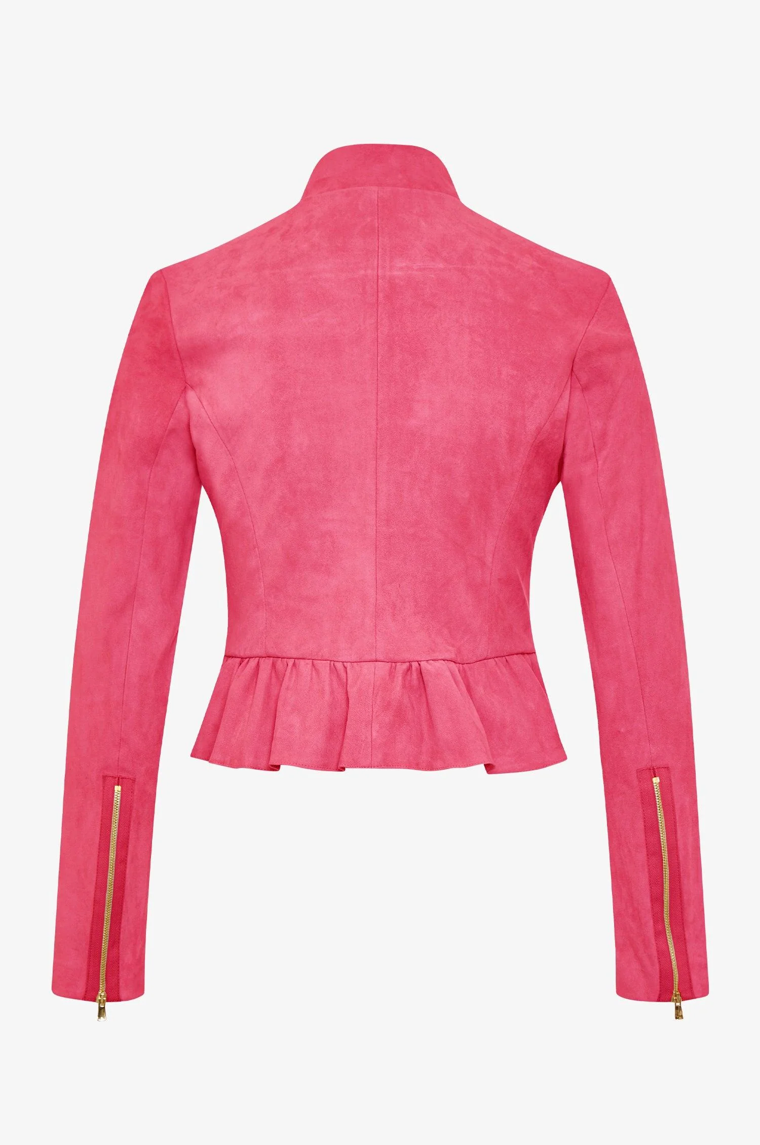 Lederjacke Sybille in Sorbet - Image 2