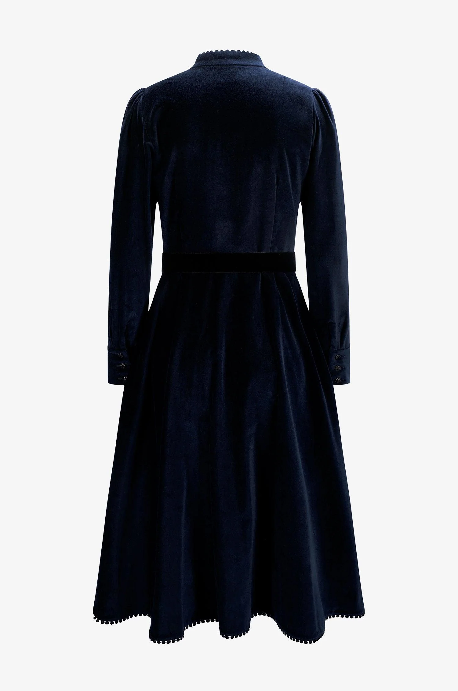 Samtkleid Ann in Nachtblau - Image 2