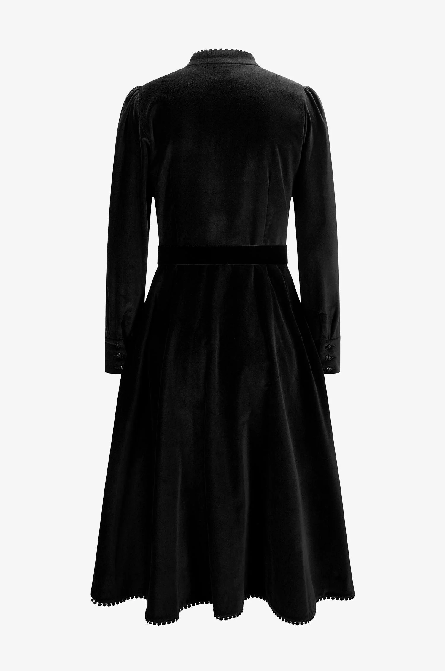 Samtkleid Ann in Schwarz - Image 4