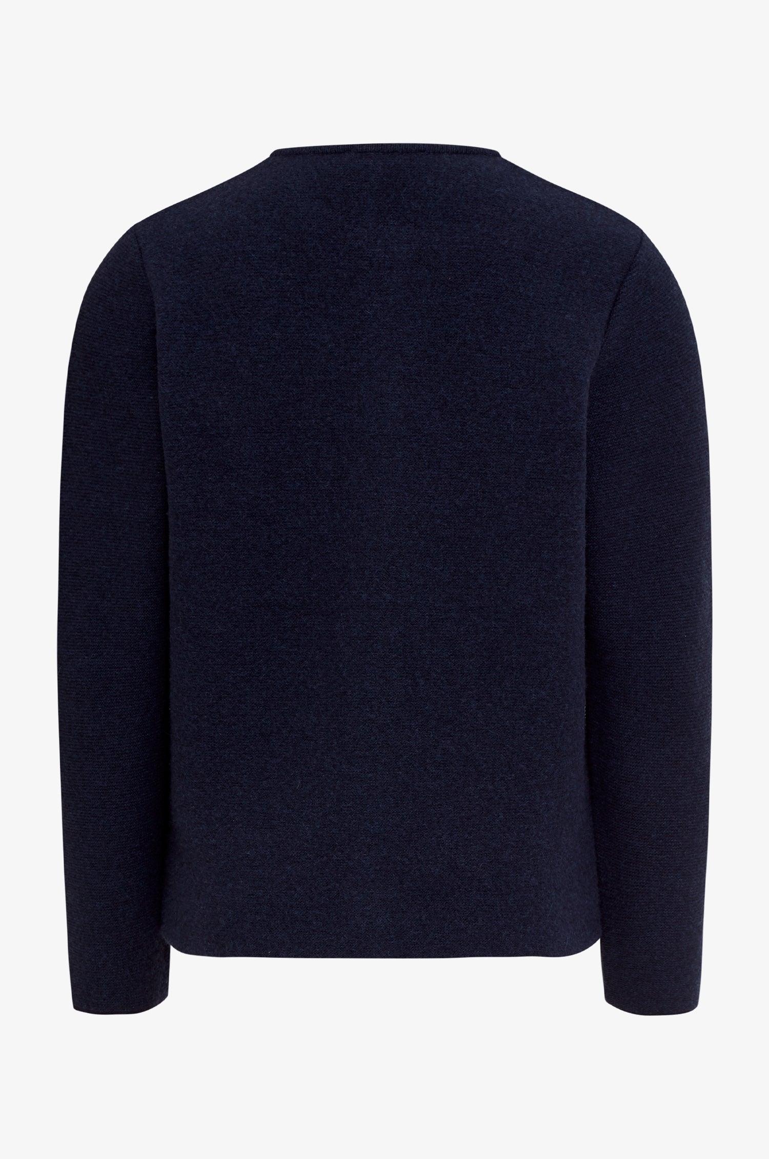 Strickjacke Fabian in Nachtblau - Image 4