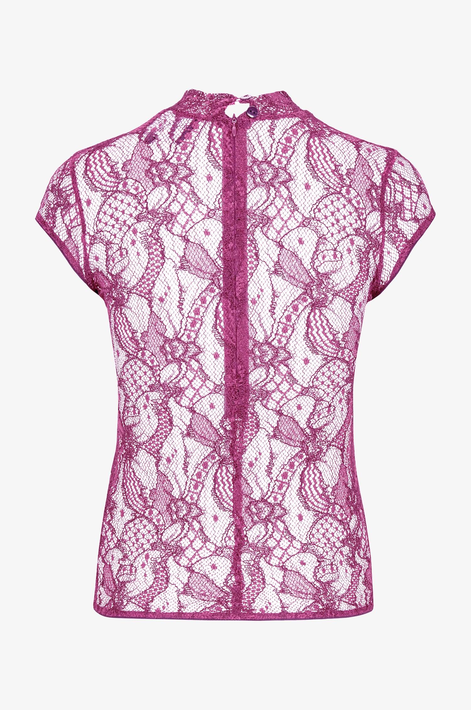 Top Charlotte in Fuchsia - Image 2
