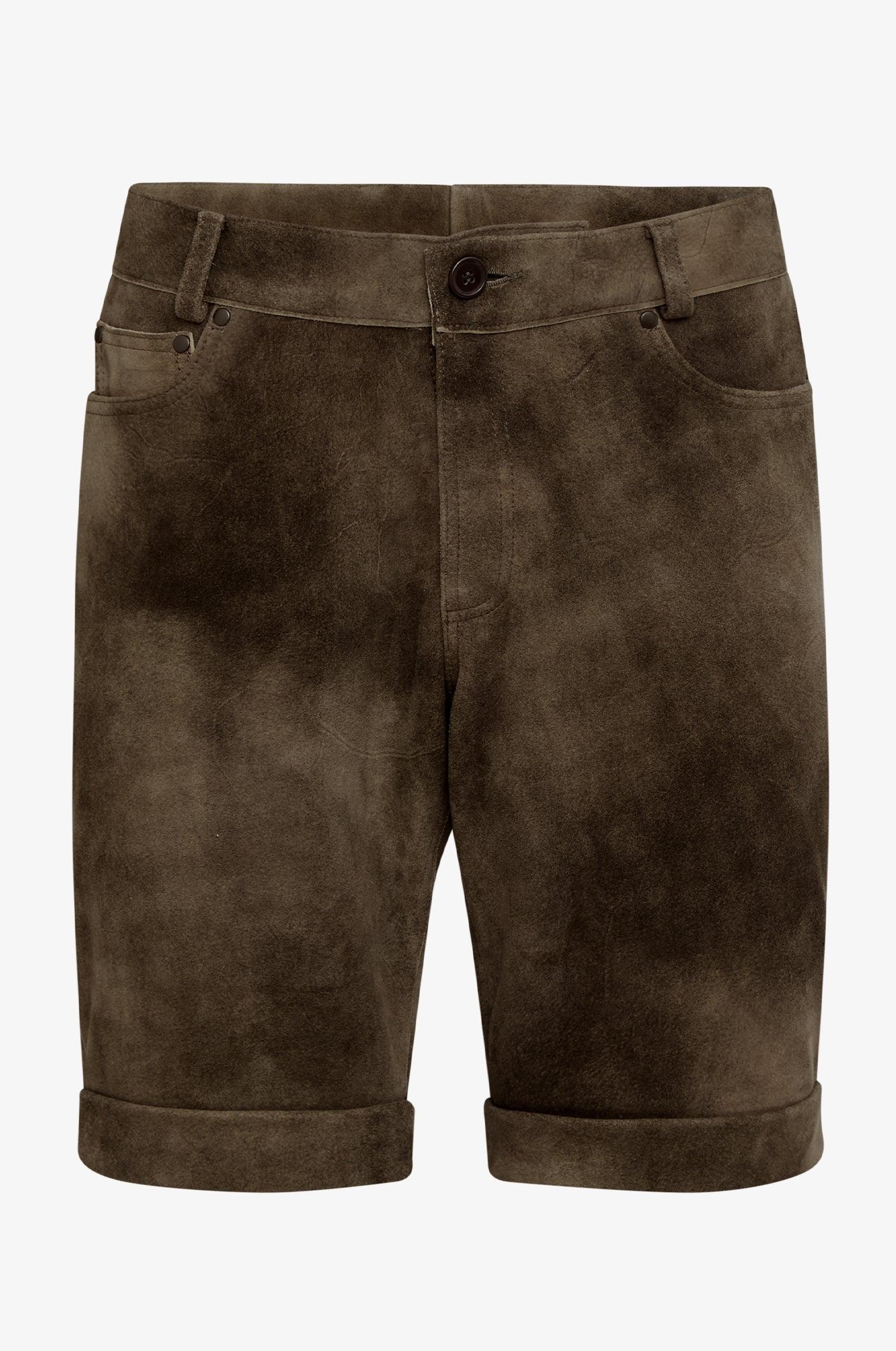 Ziegen Lederhose Filip in Ahorn - Image 3