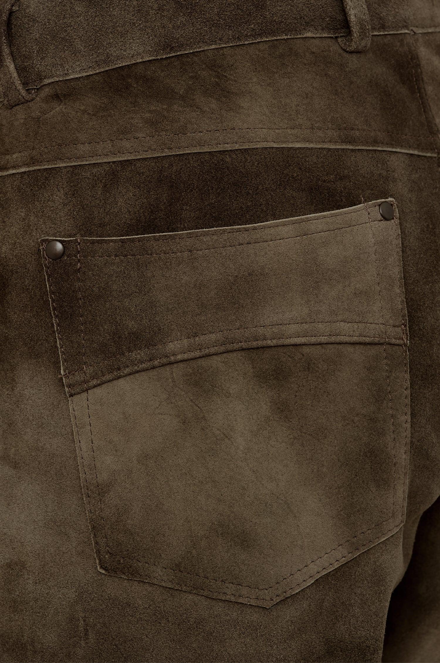 Ziegen Lederhose Filip in Ahorn - Image 5