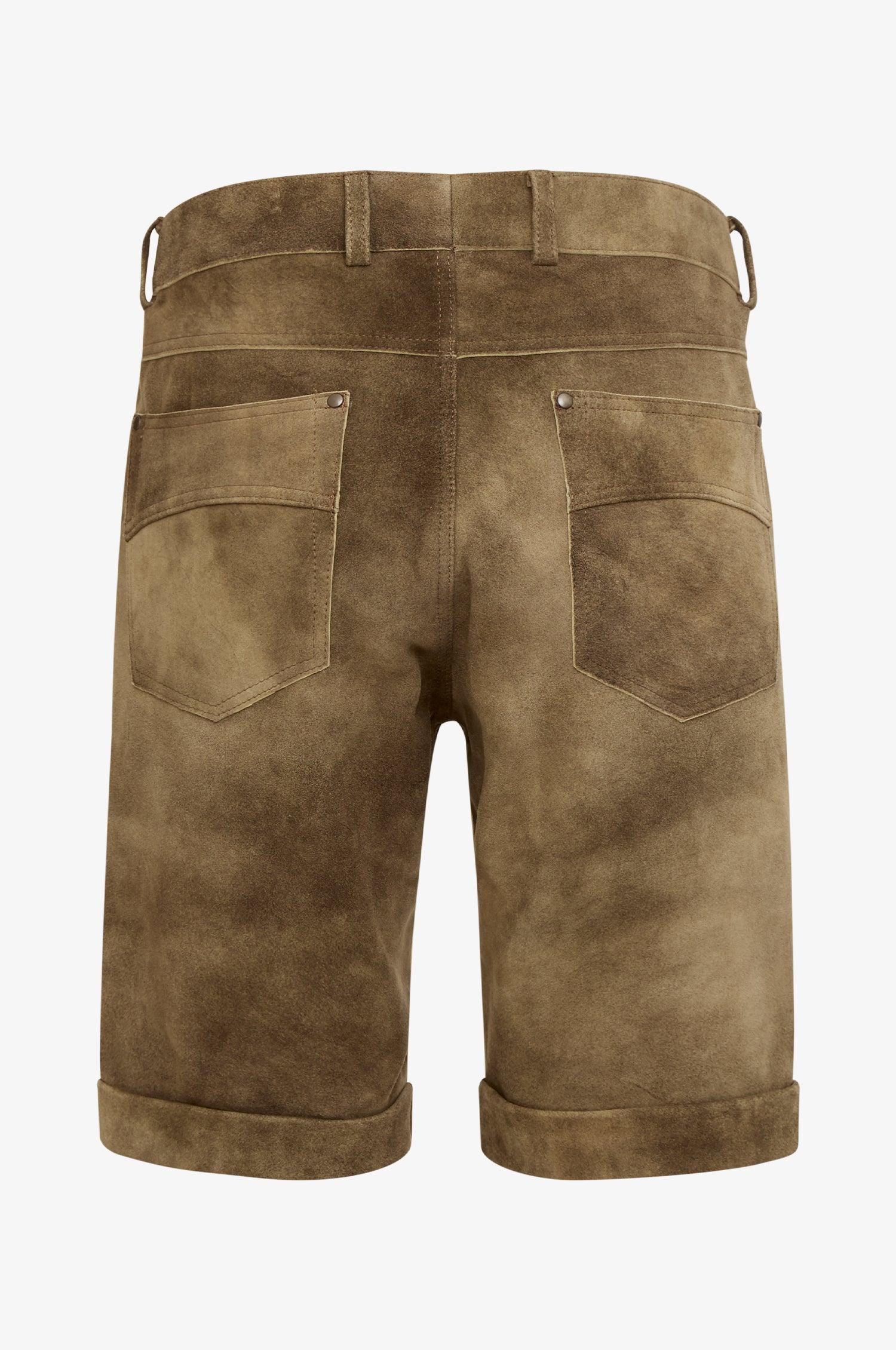 Ziegen Lederhose Filip in Grau - Image 4