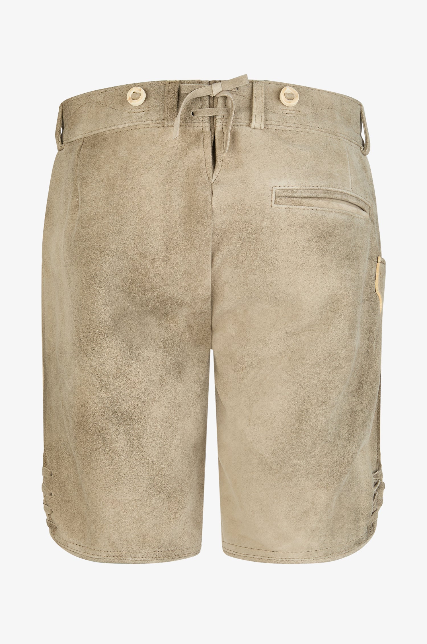 Ziegen Lederhose Franz in Creme - Image 4