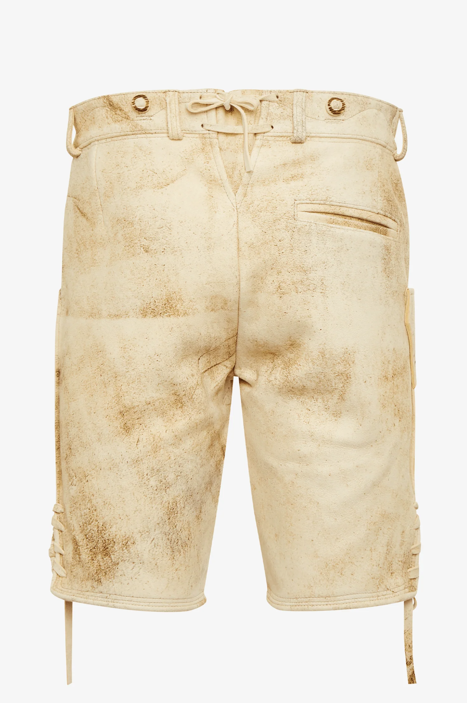 Ziegen Lederhose Ludwig in Champagner - Image 2