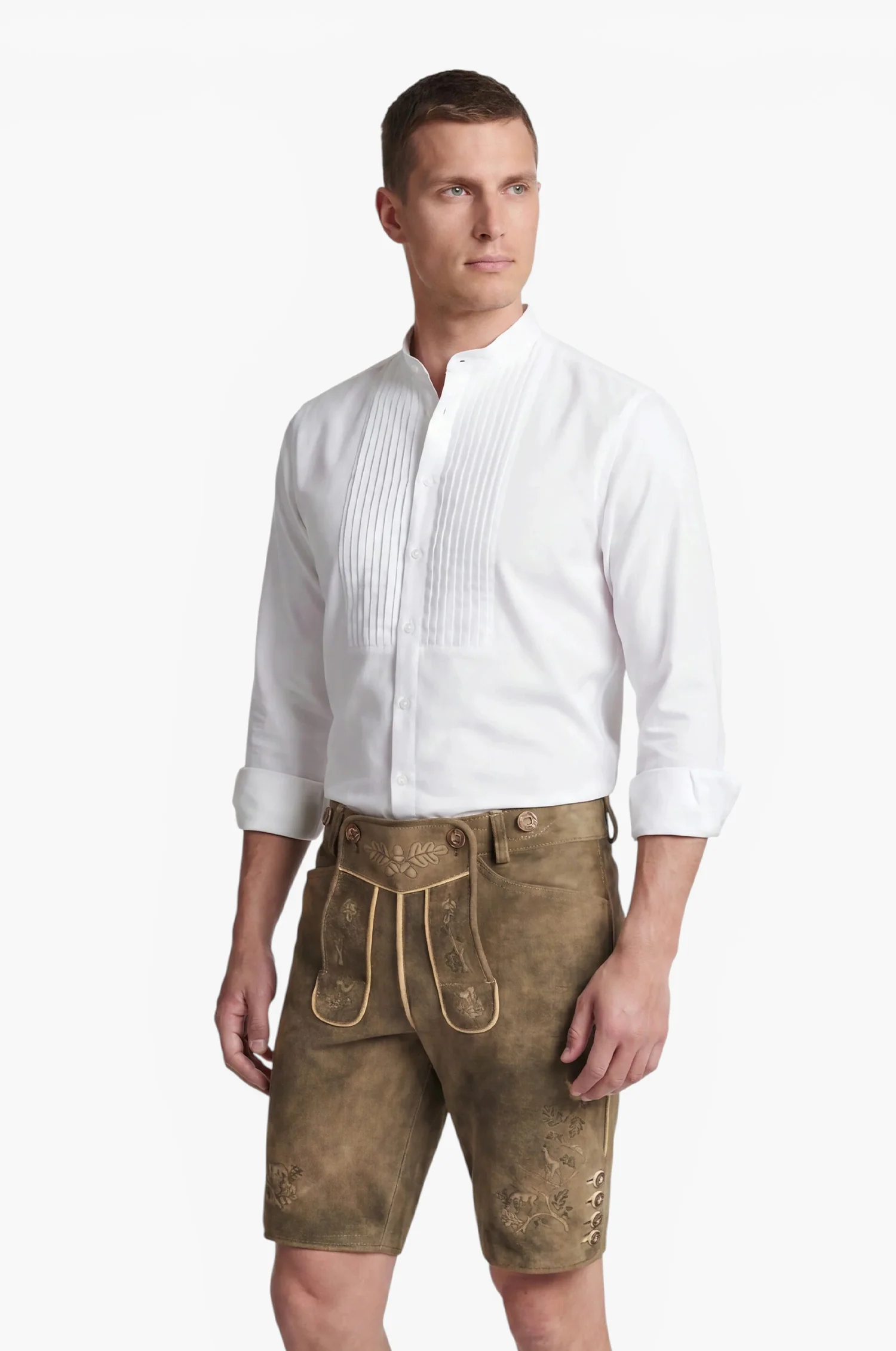 Ziegen Lederhose Tommi in Inka - Image 2